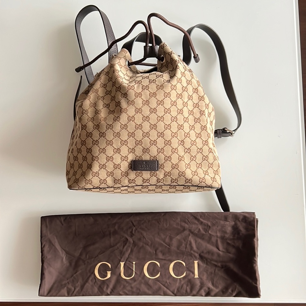 Authentic Gucci Backpack